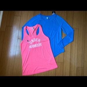 Under Armour Tank Top Shirt Workout Lot S Small